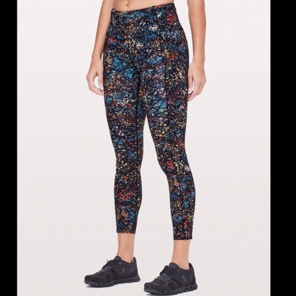 LULULEMON Fast and Free Tight 7/8 Reflective
